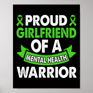 Poster Mental Health Awarting Namorada Warrior Mental