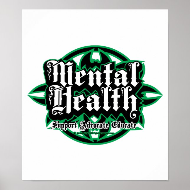 Póster Mental Health Tribal (Frente)