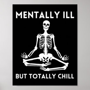 Poster Mentalmente Doente, Mas Totalmente Enchendo O Esqu