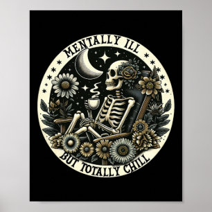Poster Mentalmente Doente, Mas Totalmente Enchendo O Esqu