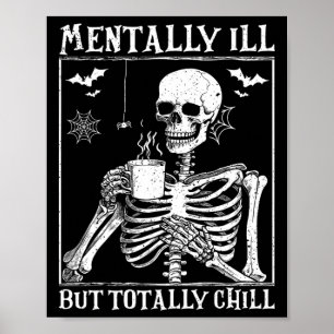 Poster Mentalmente Doente, Mas Totalmente Enchido Figurin
