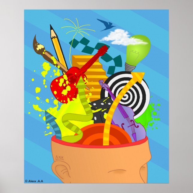 Póster MENTE (50,8x60,96) (Frente)