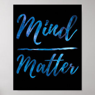 Poster Mente de Citação de Gym Motivacional Inspiracional