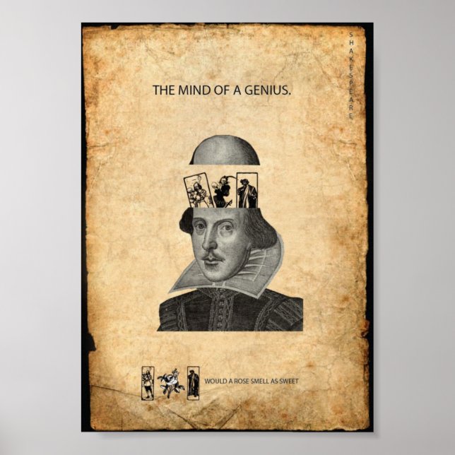 Poster Mente de um Gênio (Frente)