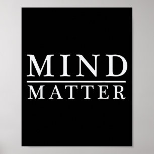 Poster Mente Sobre Filosofia Estática Motivacional Citar 