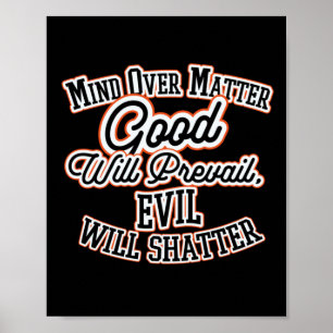 Poster Mente Sobre Vinheta de Arte por Frases Motivaciona