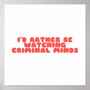 Poster Mentes criminosas