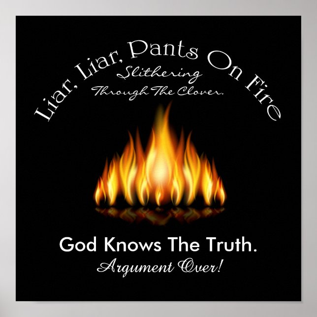 Poster Mentiroso (Frente)