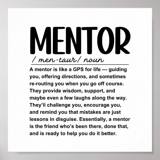 Poster Mentor (Frente)