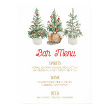 MENU DE BAR Natal pinheiros