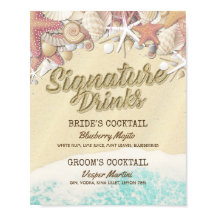 Menu Drink Signature Summer Beach Starfish