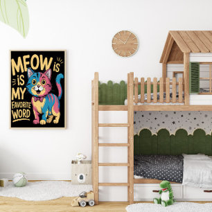 Poster Meow: A Expressão Mais Alta