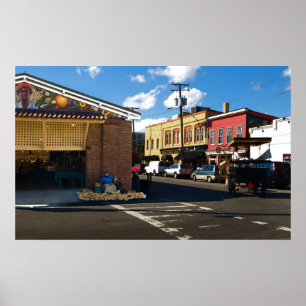Póster Mercado da cidade de Charleston