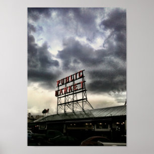 Póster Mercado de lugar de Pike