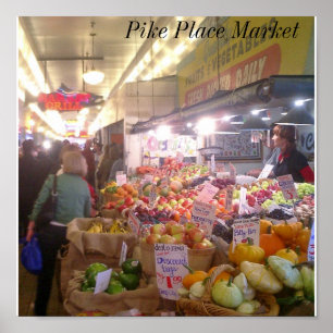 Poster Mercado de lugar de Pike