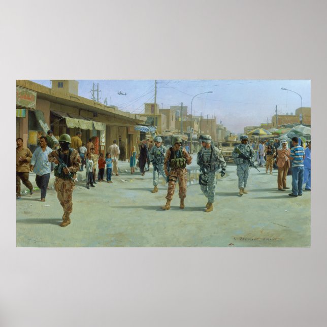 Póster Mercado de Mártires por Larry Selman (Frente)