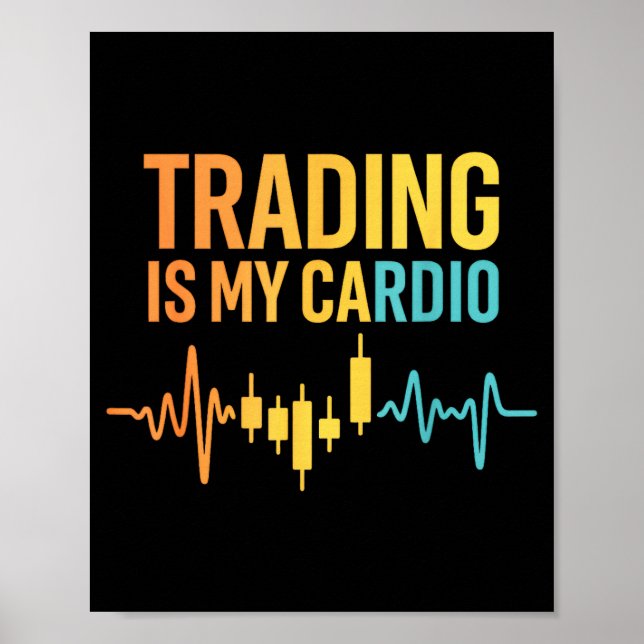 Poster Mercado Engraçado para o Pai Trader, Cotações de N (Frente)