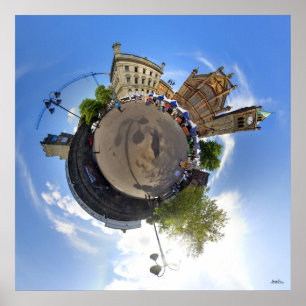 Poster Mercado murado da cidade de Derry