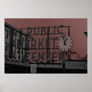 Póster Mercado Pike Place22