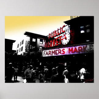Póster Mercado público