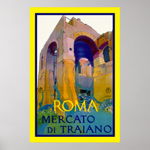 Póster ~ Mercato di Traiano de Roma