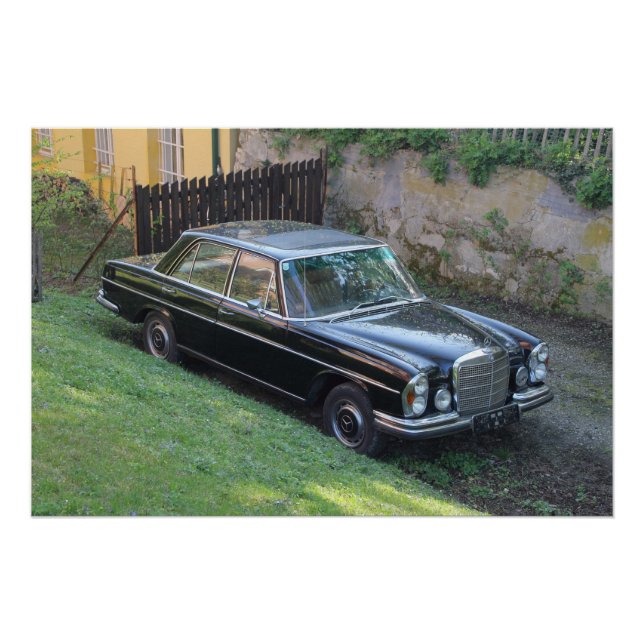 Póster Mercedes 280SE W108 (Frente)