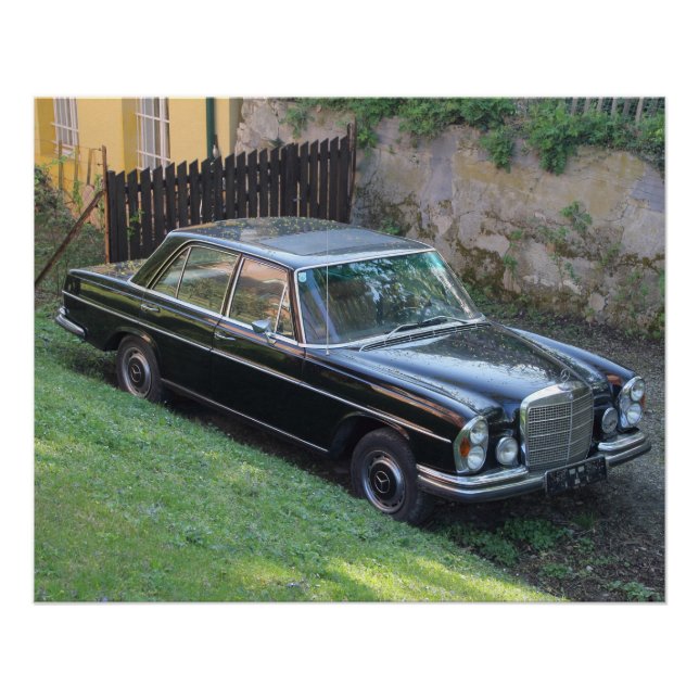 Póster Mercedes 280SE W108 (Frente)