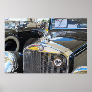 Poster Mercedes-Benz 260D. O primeiro carro diesel do