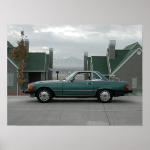 Póster Mercedes-Benz 560 SL