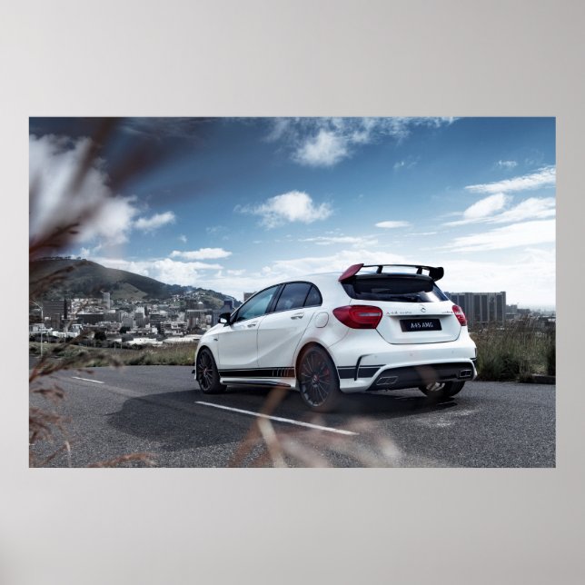 Poster Mercedes-Benz A45 AMG (Frente)