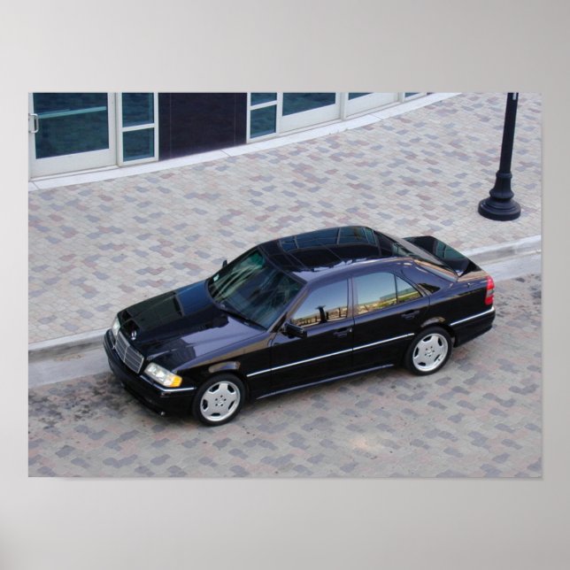 Póster Mercedes-Benz C36 AMG (Frente)