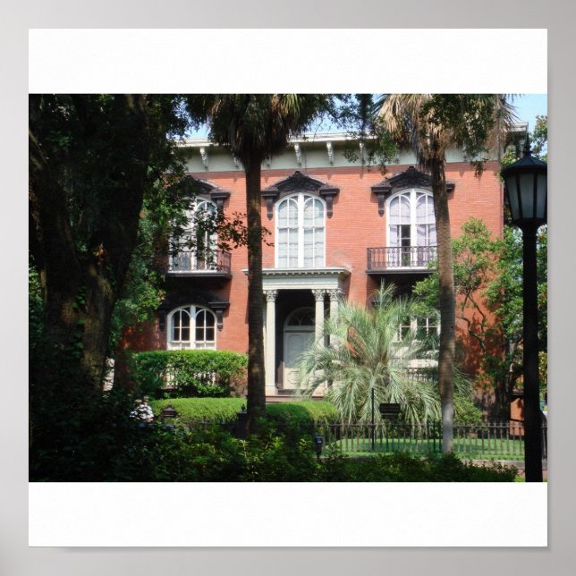 Póster Mercer- Williams House (Frente)