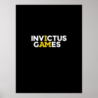 Poster Merchandise dos Jogos da Invictus 32