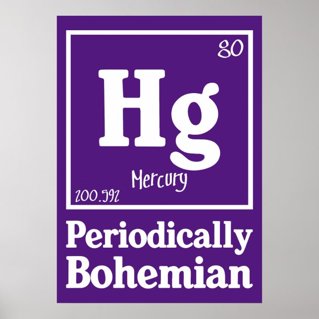 Poster Mercúrio (Frente)