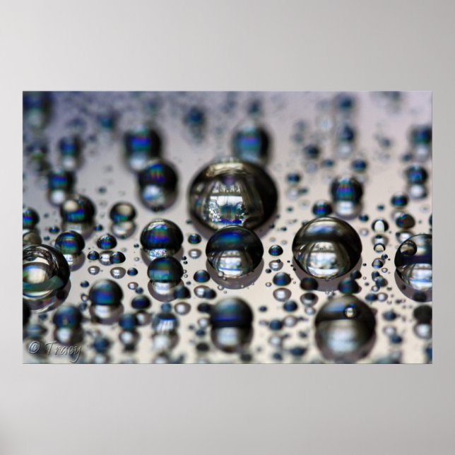 Poster Mercúrio líquido (Frente)