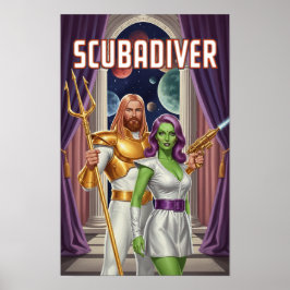 Poster Mergulhador