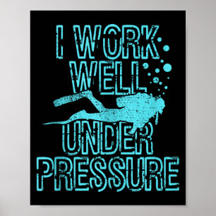 Poster Mergulho Autônomo - Camiseta Divertida para Mergul