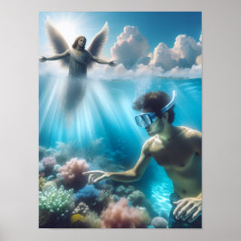 Poster Mergulho celestial
