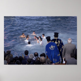 Póster Mergulho para a Cruz