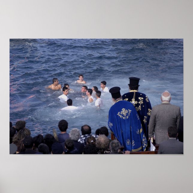 Póster Mergulho para a Cruz (Frente)