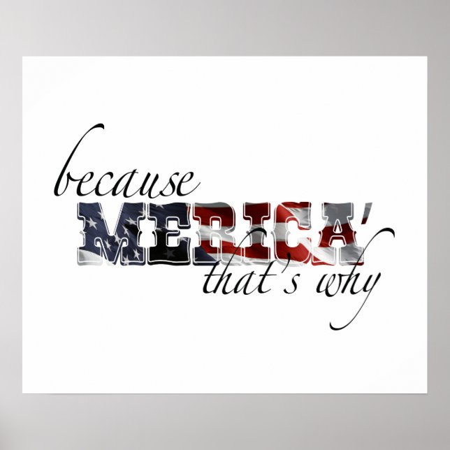 Póster Merica (Frente)