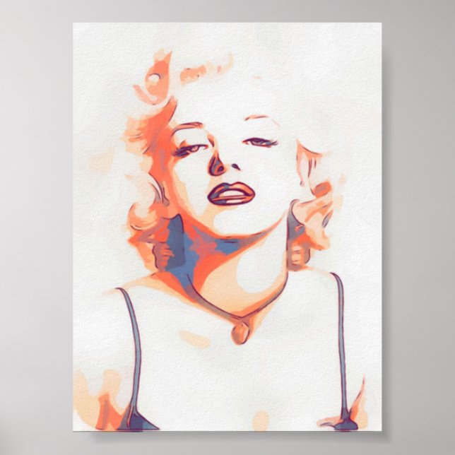 Poster Merilin Monro (Frente)