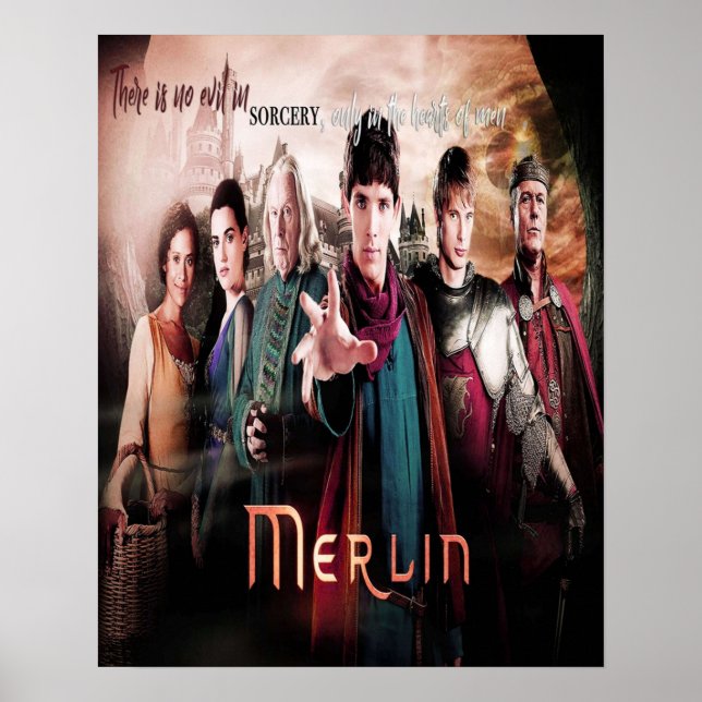 POSTER MERLIN BBC TV MOSTRA FANTASIA (Frente)