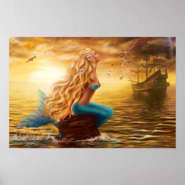 Poster Mermaid Fantasy (Frente)