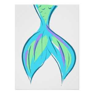 Póster Mermaid Tail
