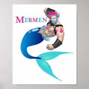 Poster Merman Gay Cruise S Para Homens Praias Barcos E Ir