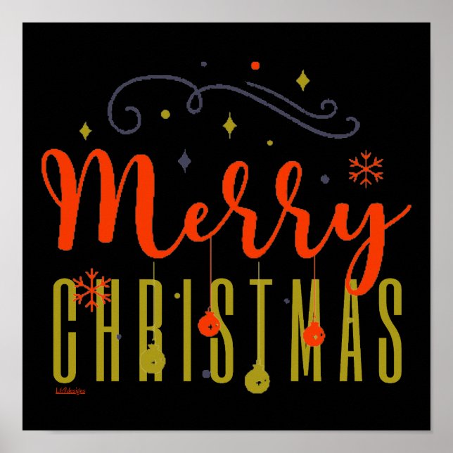 POSTER MERRY CHRISTMAS (Frente)