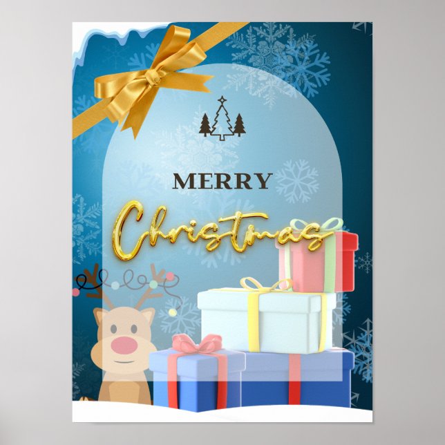 POSTER MERRY CHRISTMAS (Frente)