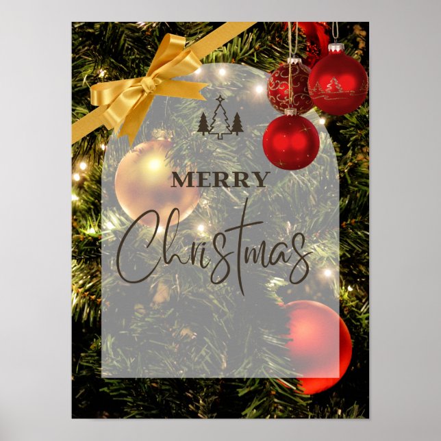 POSTER MERRY CHRISTMAS (Frente)