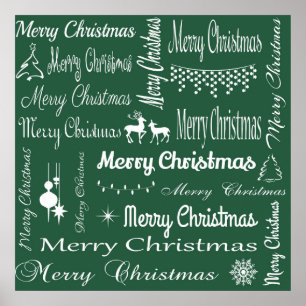 Póster Merry Christmas